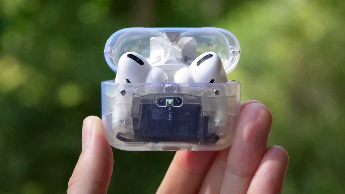 Transparent and Fully Clear AirPods Pro